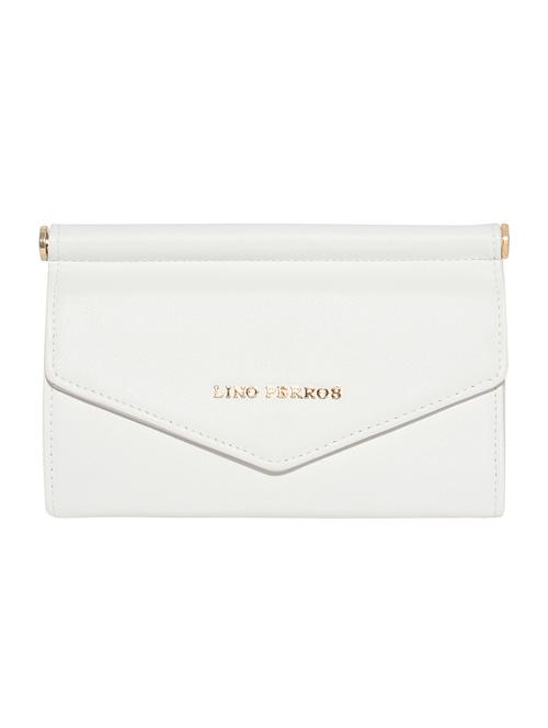 white leatherette clutch - 10764455 - Very Small Image - 1
