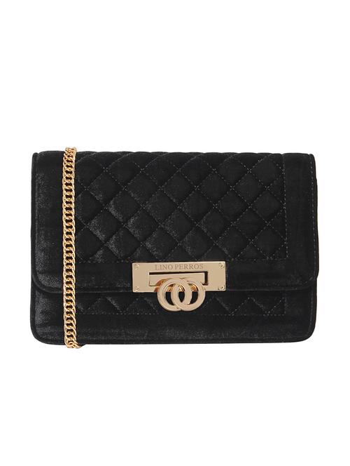 black leatherette handbag - 10764471 - Very Small Image - 1