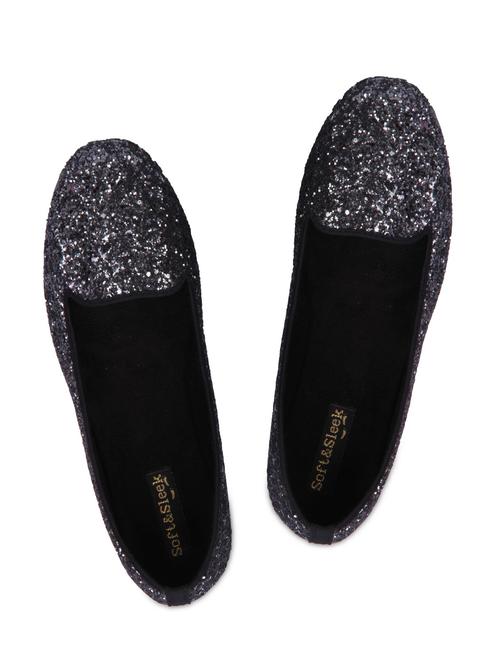 black glittered ballerinas - 1078189 - Very Small Image - 1