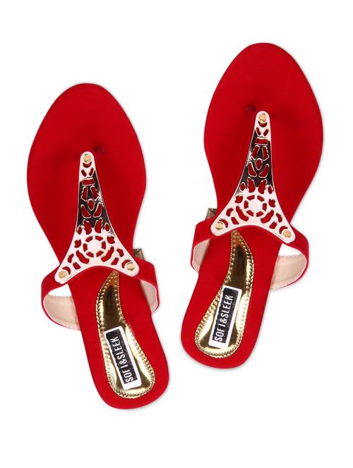 red toe separator slip ons - 1078197 - Very Small Image - 1