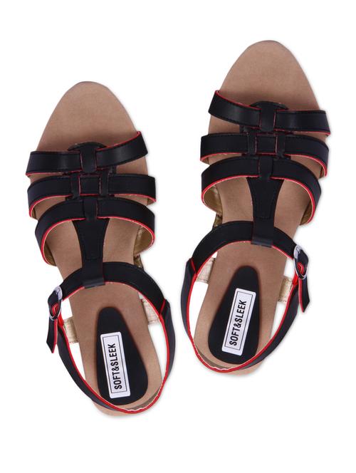 black strappy sandals - 1078199 - Very Small Image - 1