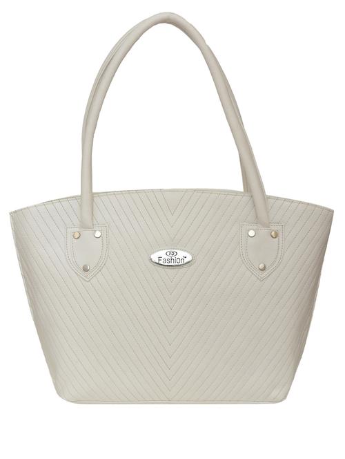 white leatherette handbag - 10784589 - Very Small Image - 1