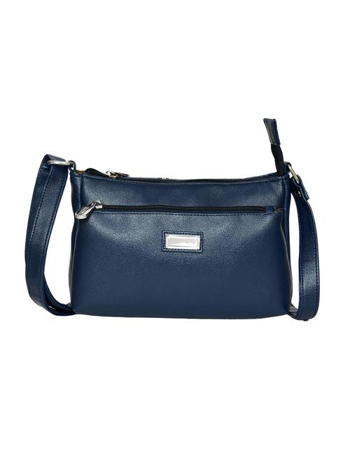 blue leatherette handbag - 10784670 - Very Small Image - 1