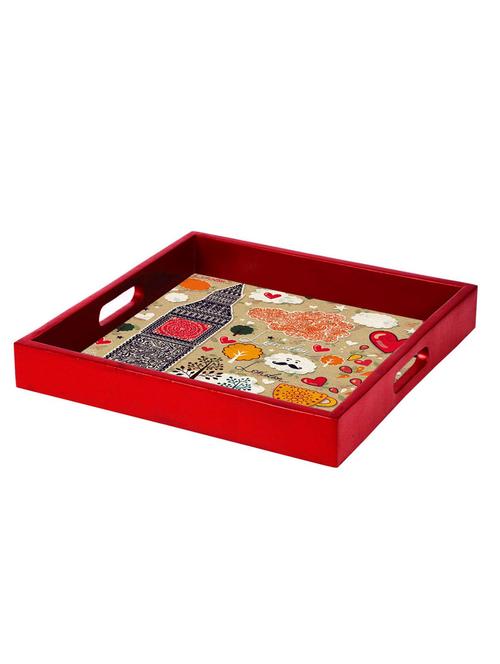 color saga digitally printed tray - 10784824 - Very Small Image - 1
