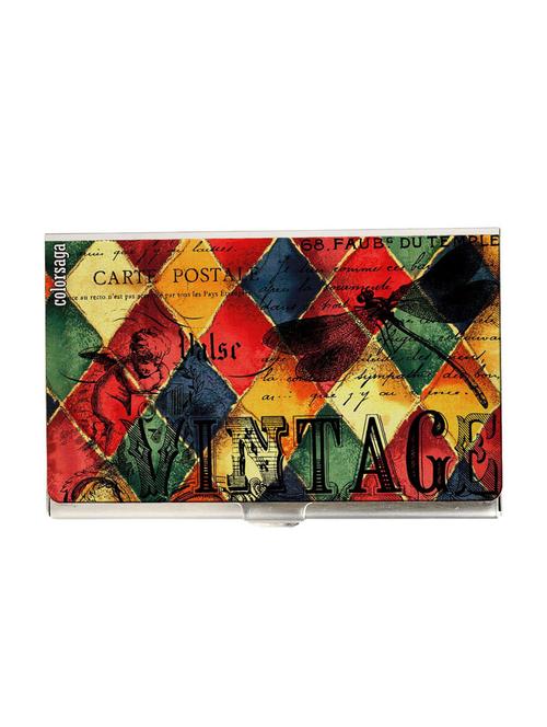 multicolor s.steel card holder - 10784835 - Very Small Image - 1