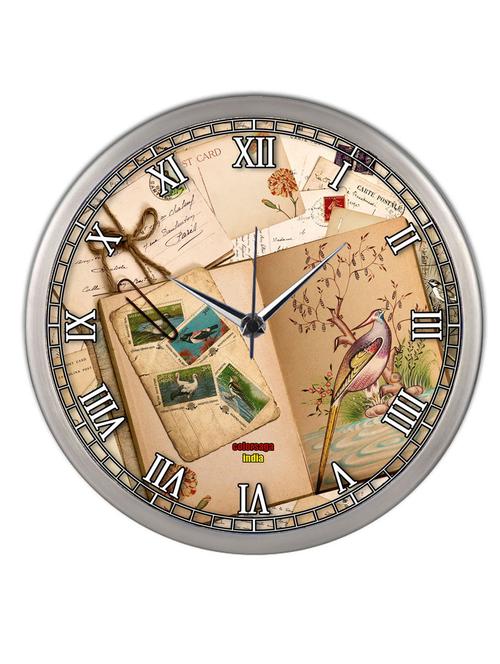 color saga digitally printed clock - 10784970 - Very Small Image - 1