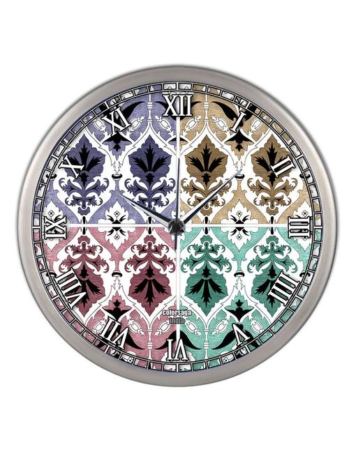 color saga digitally printed clock - 10784977 - Very Small Image - 1