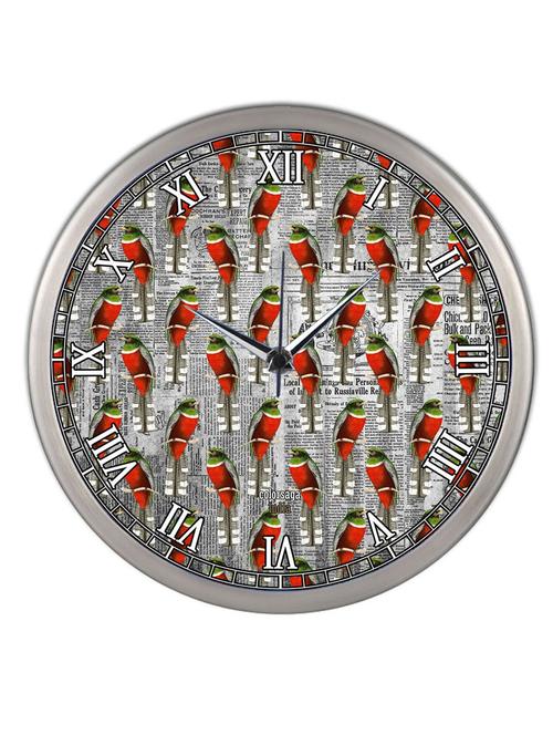 color saga digitally printed clock - 10784987 - Very Small Image - 1