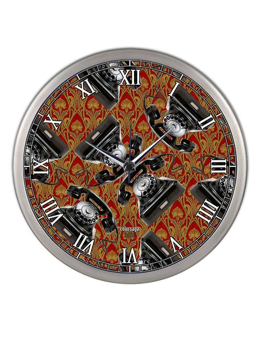 color saga digitally printed clock - 10784989 - Very Small Image - 1
