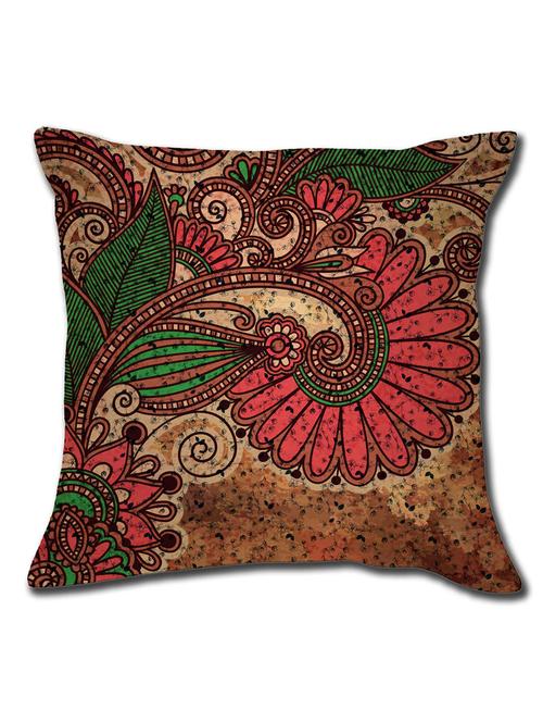 color saga digital print cushion cover - 10785019 - Very Small Image - 1