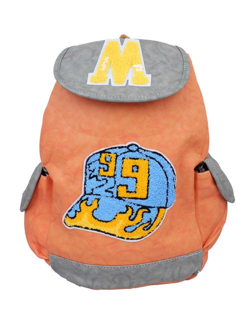 orange leatherette backpack - 10798978 - Very Small Image - 1