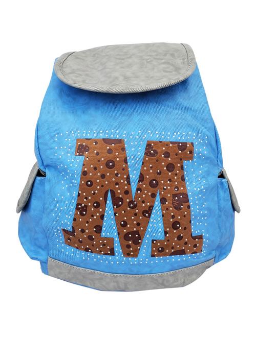 blue leatherette backpack - 10798980 - Very Small Image - 1