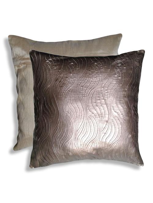 leather cut out pattern cushion cover - 10799953 - Very Small Image - 1