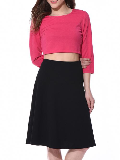 cold shoulder top and skirt set - 10805968 - Very Small Image - 1