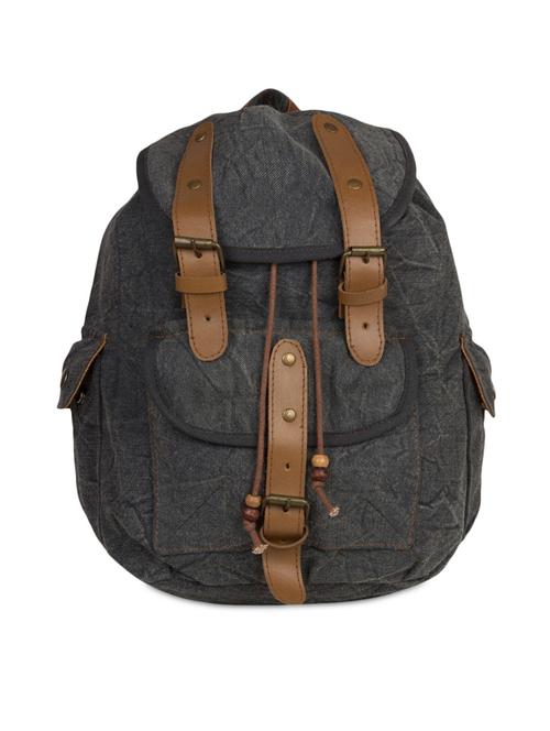 grey canvas backpack - 1080812 - Very Small Image - 1