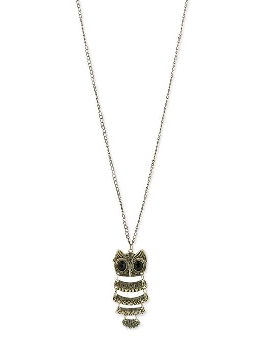 grey metal alloy necklace - 10809828 - Very Small Image - 1