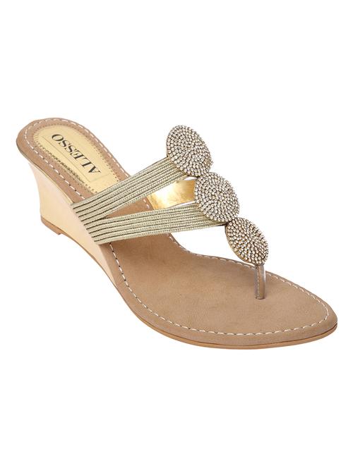 alesso women's gold wedges - 10815004 - Very Small Image - 1