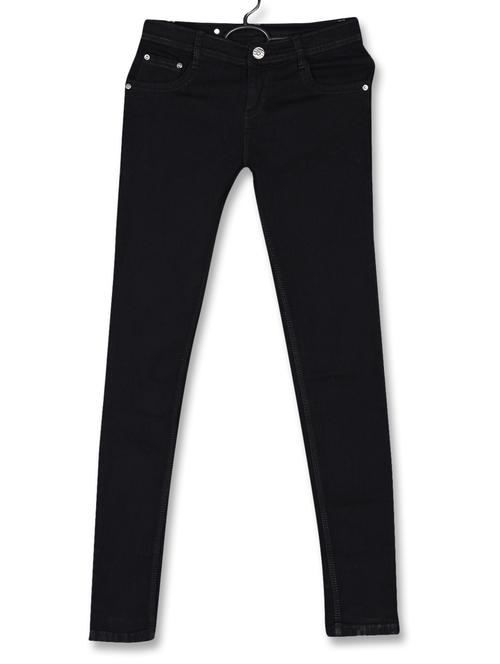 Plain black denim jeans - 1081566 - Very Small Image - 1