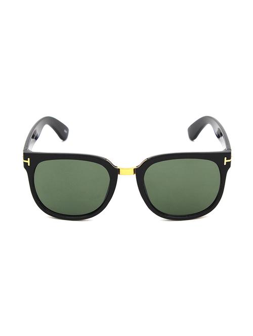 6by6 golden & black wayfarer unisex sunglasses - 10818706 - Very Small Image - 1