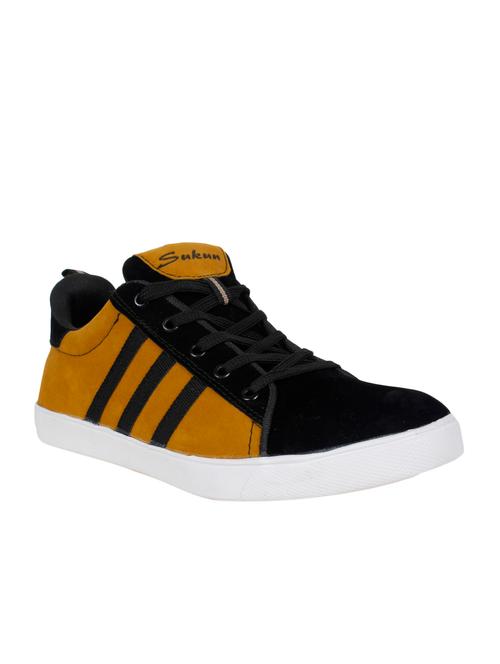 Black Suede lace up Sneaker - 10819231 - Very Small Image - 1
