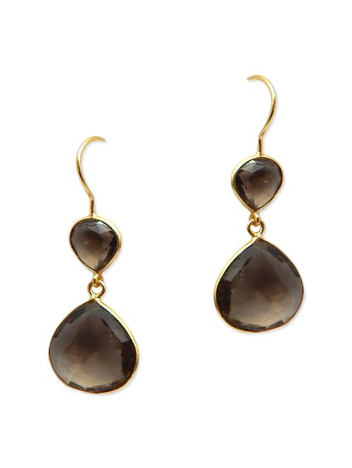 black brass earring - 10819412 - Very Small Image - 1