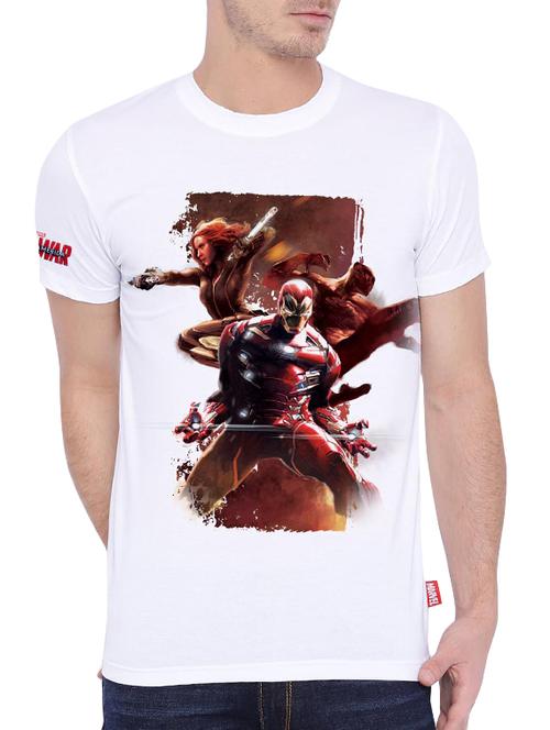 white cotton t-shirt - 10825772 - Very Small Image - 1