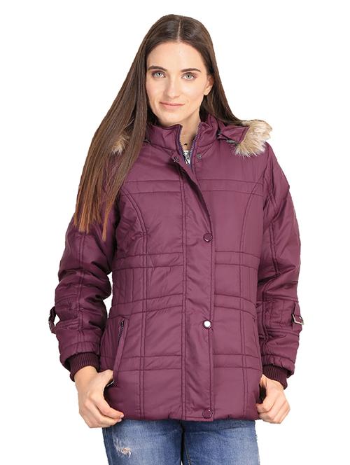purple cotton jacket - 10827404 - Very Small Image - 1