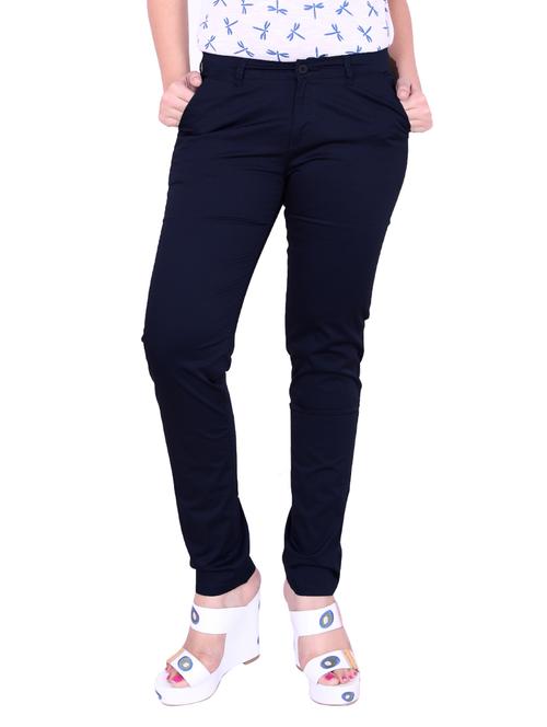 blue cotton trousers - 10827627 - Very Small Image - 1