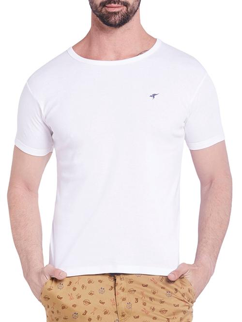 white cotton tshirt - 10828454 - Very Small Image - 1