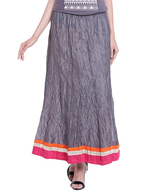 grey polyester skirts - 10828658 - Very Small Image - 1
