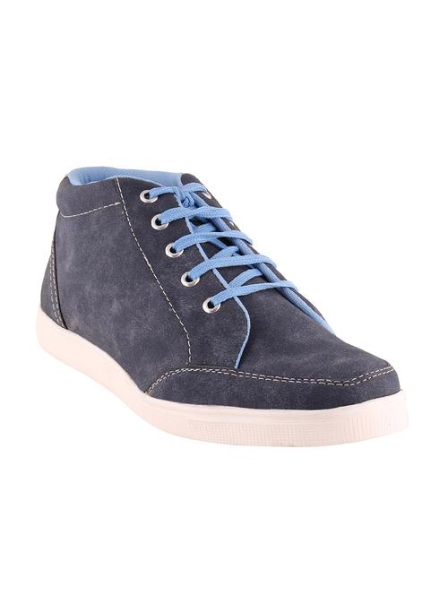 blue leatherette sneaker - 10830086 - Very Small Image - 1