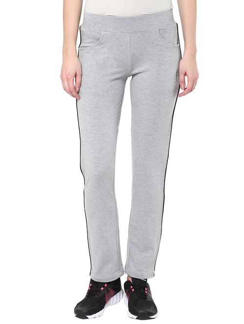 grey cotton track pants - 10833980 - Very Small Image - 1
