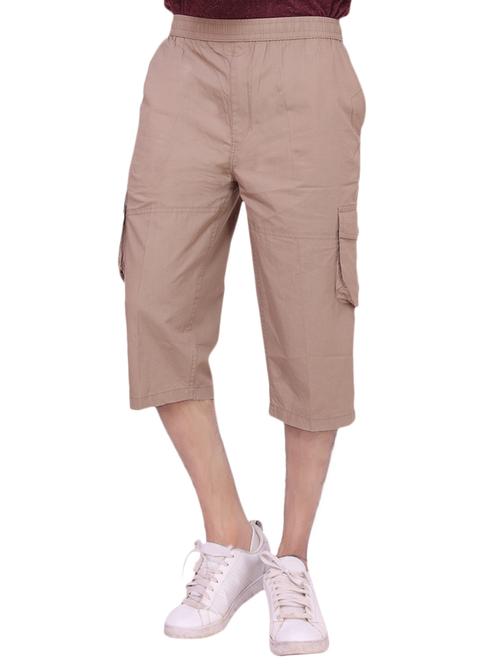 beige cotton three fourths - 10842567 - Very Small Image - 1