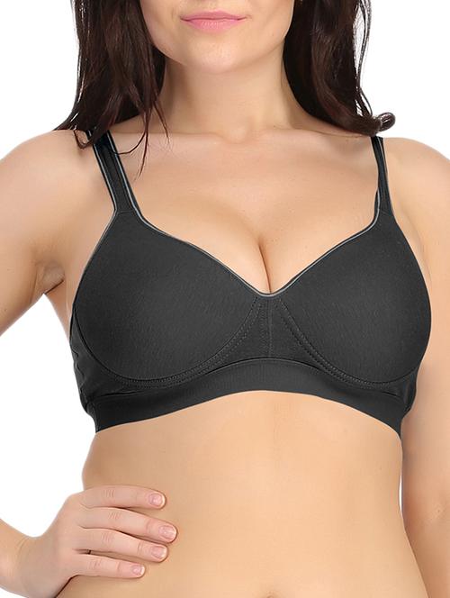 multi colored cotton regular bra - 10845860 - Very Small Image - 1