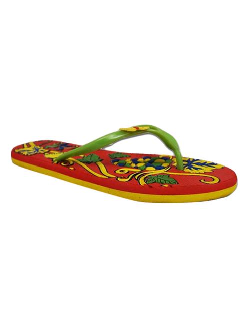 red rubber flip flops - 10846054 - Very Small Image - 1