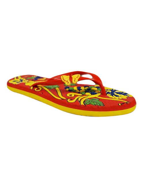 red rubber flip flops - 10846055 - Very Small Image - 1
