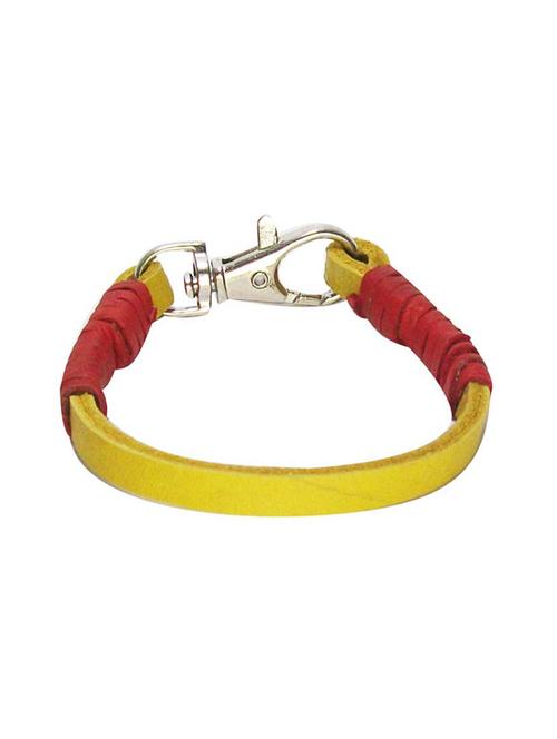 yellow leather bracelet - 10847034 - Very Small Image - 1