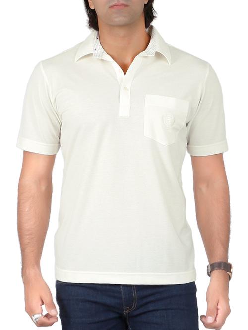 white cotton t-shirt - 10850006 - Very Small Image - 1