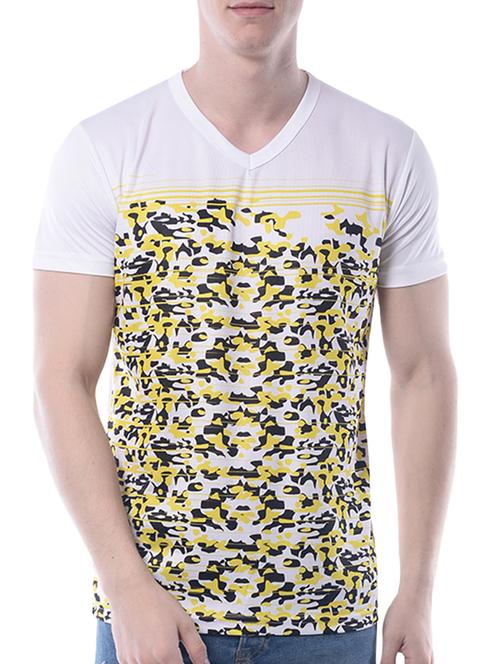 white poly cotton tshirt - 10850652 - Very Small Image - 1
