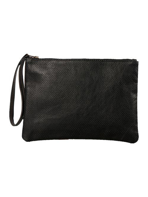 black leather clutch - 10851442 - Very Small Image - 1