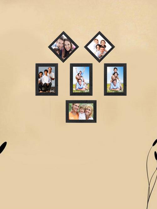 sifty collection collage photo frame(5x5) 2, (5x7) 3, (7x5) 1,
set of 6pcs - 10852004 - Very Small Image - 1