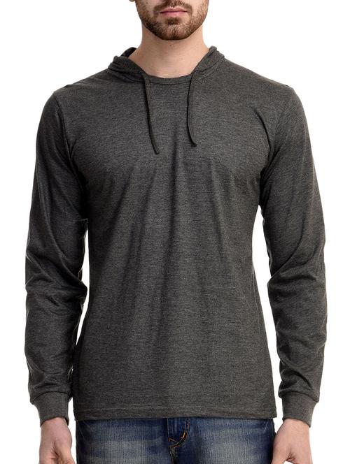 grey cotton t-shirt - 10853667 - Very Small Image - 1