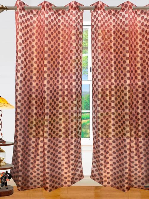 dekor world zari circle sheer curtain-set of 2 - 1085477 - Very Small Image - 1