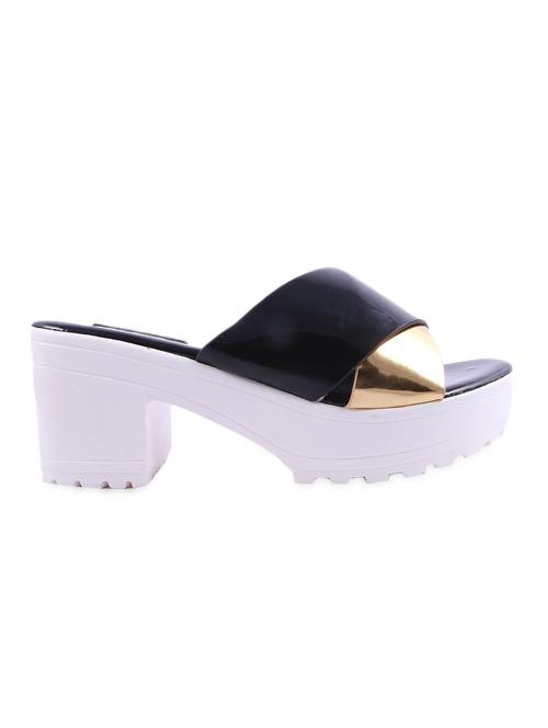 criss cross broad straps slip on sandals - 1085671 - Very Small Image - 1