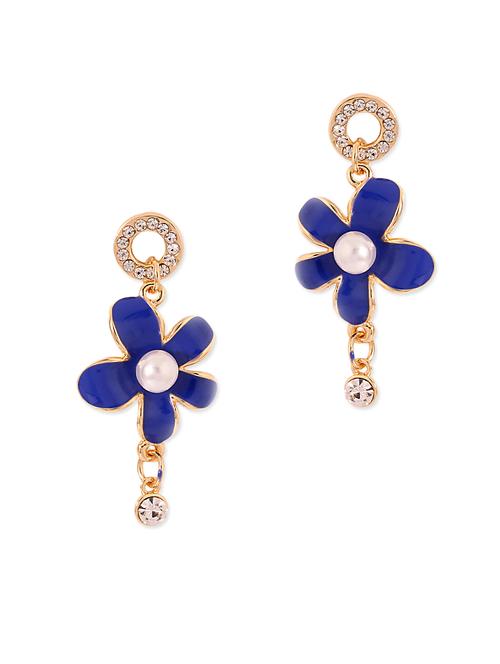 gold alloy earring - 10860310 - Very Small Image - 1
