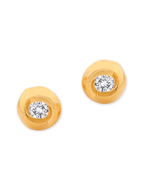 gold sterling silver earring - 10860366 - Very Small Image - 1