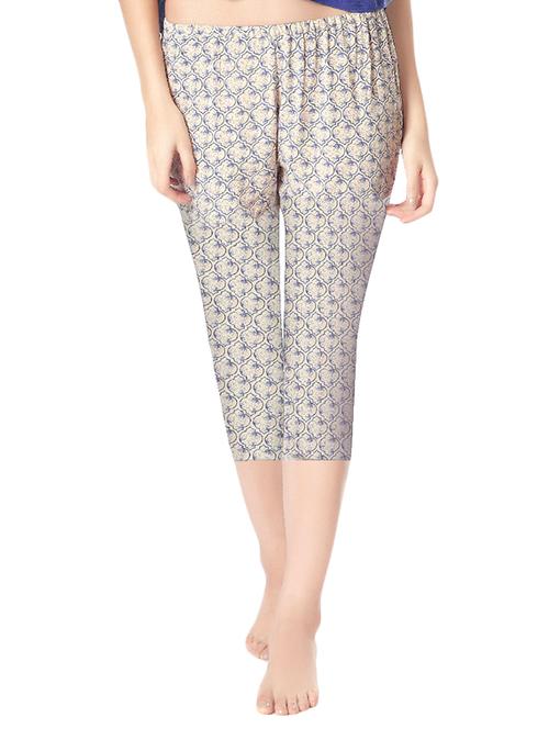 blue cotton capris - 10862081 - Very Small Image - 1