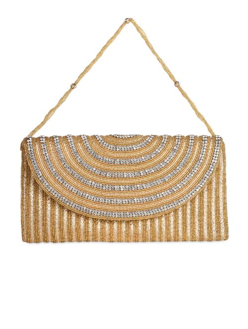 Gold Embellished Clutch - 1087976 - Very Small Image - 1