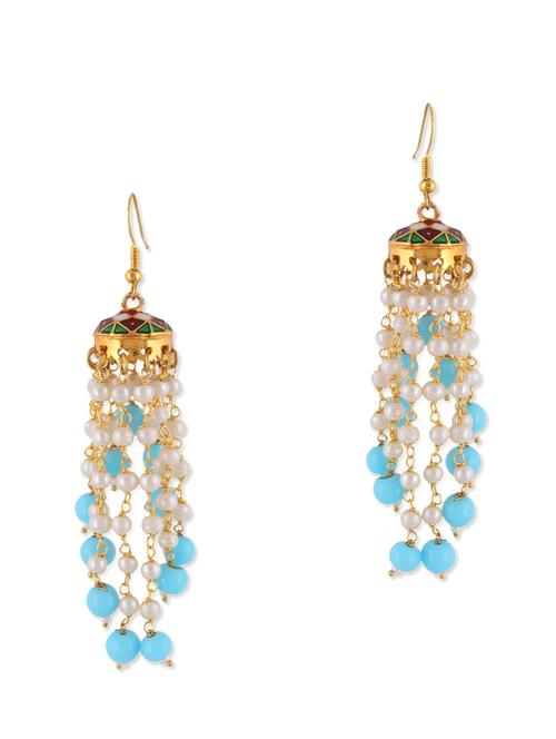 golden alloy earring - 10885308 - Very Small Image - 1