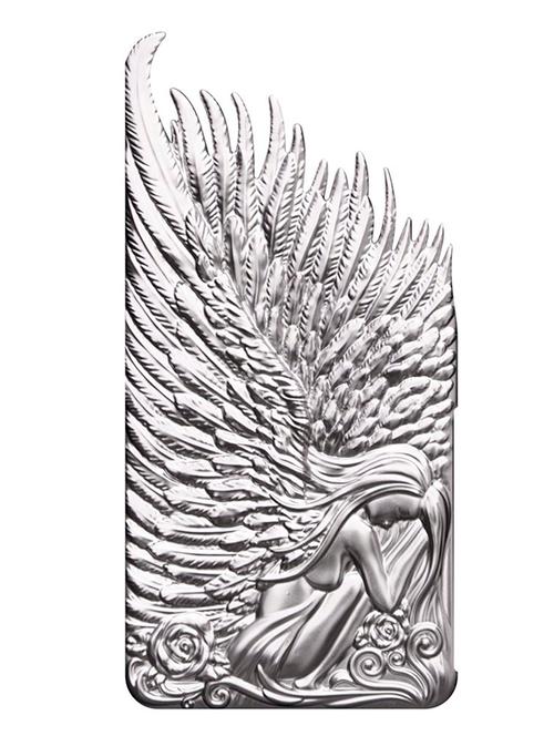 silver plastic mobile cover - 10885647 - Very Small Image - 1